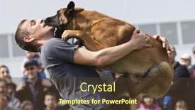  Presentation with rescue - Slides consisting of cluj-napoca-romania-april-24 background and a tawny brown colored foreground