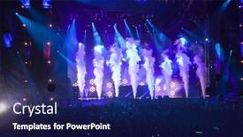  Presentation with edm - Slides with cluj-napoca-romania-august-3 background and a navy blue colored foreground