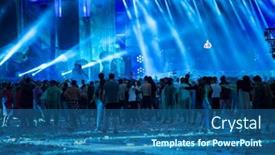  Presentation with food waste - Cool new presentation theme with cluj-napoca-romania-august-6 backdrop and a ocean colored foreground