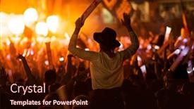  Presentation with electronic music - 