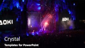  Presentation with music festival - 