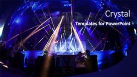  Presentation with martin garrix - Theme having cluj-napoca-romania-august-6 background and a navy blue colored foreground