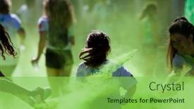  Presentation with color run - 