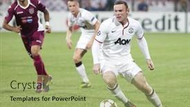  Presentation with champions league - PPT theme enhanced with cluj-napoca-romania-october-2 background and a mint green colored foreground