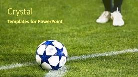  Presentation with champions league - Slides with cluj-napoca-romania-september-15 background and a tawny brown colored foreground