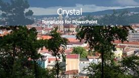  Presentation with church - Presentation design with cluj-napoca with st michael background and a  colored foreground