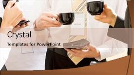  Presentation with teaching - Presentation with co teaching - close up of hands background and a coral colored foreground