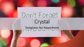  Presentation with life coaching - Slide set consisting of life coaching - don't forget to be awesome background and a light gray colored foreground