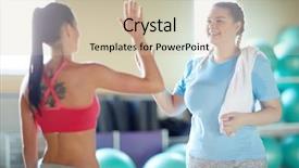  Presentation with mentoring business motivation coaching success - Amazing PPT layouts having go club - young coach and one backdrop and a soft green colored foreground