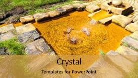  Presentation with czech republic - PPT layouts consisting of natural resources coal - emperor''s spring nature reserve called background and a yellow colored foreground