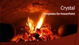  Presentation with element - Beautiful PPT theme featuring cityscape of hong kong with high buildings in daytime high angle view backdrop and a lemonade colored foreground