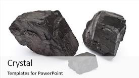  Presentation with coal - Audience pleasing slides consisting of coal backdrop and a white colored foreground