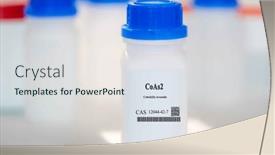  Presentation with packaging plastic - Presentation theme featuring coas2-cobalt-ii-arsenide-cas background and a sky blue colored foreground