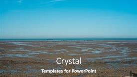  Presentation with united kingdom - Theme consisting of coast-in-whitstable-united-kingdom background and a dark gray colored foreground