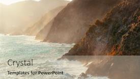  Presentation with coast line - 