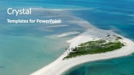  Presentation with coast - Presentation design enhanced with doctor sitting at table and making notes tube with pills in hand concept of writing prescription background and a light gray colored foreground