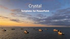  Presentation with france - PPT theme featuring coast-of-noirmoutier-island-france background and a ocean colored foreground