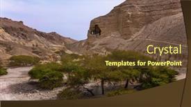  Presentation with coast - Theme consisting of coast-of-the-famous-dead background and a tawny brown colored foreground