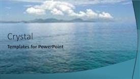  Presentation with rocks - Cool new PPT layouts with coastline-rocks-in-central-italy backdrop and a light blue colored foreground