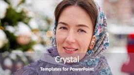  Presentation with young woman diagnosis of sti - Presentation design enhanced with coat on a red square background and a gray colored foreground