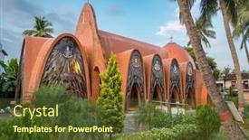  Presentation with old india - PPT layouts having cochin-india-november-25-2019 background and a tawny brown colored foreground