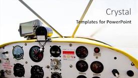  Presentation with cockpit - Colorful presentation theme enhanced with registan square with oriental buildings samarkand uzbekistan backdrop and a light blue colored foreground