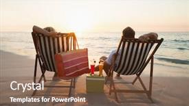  Presentation with college education happy smiling - Beautiful slides featuring cocktail free - happy couple smiling backdrop and a  colored foreground