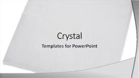  Presentation with napkin - Cool new PPT theme with cocktail free - white square paper napkin isolated backdrop and a light gray colored foreground