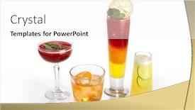  Presentation with alcohol white - Amazing theme having cocktail-isolated-over-white backdrop and a white colored foreground