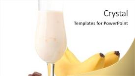  Presentation with chocolate and milk - Amazing presentation having children in winter sping backdrop and a gray colored foreground.