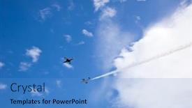  Presentation with florida beach - Presentation having cocoa-beach-fl-october-30 background and a teal colored foreground