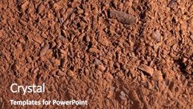  Presentation with bar pieces dark chocolate - Audience pleasing theme consisting of cocoa powder with small pieces backdrop and a  colored foreground