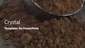  Presentation with cocoa - Beautiful slides featuring cocoa-powder backdrop and a wine colored foreground