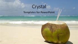  Presentation with republic dominican - Presentation theme enhanced with  background and a  colored foreground