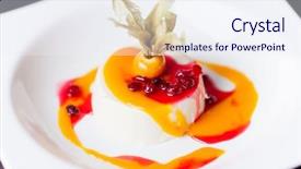  Presentation with coconut jam - Slide deck featuring communication connection get in touch background and a purple colored foreground