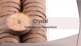  Presentation with plants growing - Colorful presentation enhanced with cocopeat - coconut tablets for growing plants backdrop and a lemonade colored foreground