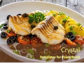 Cod In Italian Style PPT template 9 | CrystalGraphics