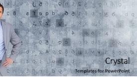  Presentation with coding binary code blue polygonal - PPT theme having code numbers and letters transition background and a  colored foreground