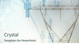  Presentation with coding binary code blue polygonal - PPT layouts consisting of codes against the evening electricity background and a sky blue colored foreground