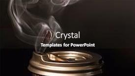  Presentation with lid - Amazing slide deck having coffee-advertisement-disposable-cup backdrop and a wine colored foreground