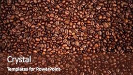  Presentation with turkish - Slide deck enhanced with coffee background background and a tawny brown colored foreground