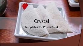  Presentation with tapioca - Presentation with coffee backgrounds free coffee - beiju of tapioca cassava-based dish background and a light gray colored foreground