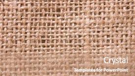  Presentation with art marble patterned texture - Audience pleasing PPT layouts consisting of coffee bags - photo of sizal sack texture backdrop and a  colored foreground