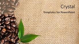  Presentation with border - Theme enhanced with coffee border background and a lemonade colored foreground