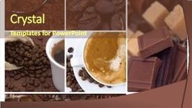  Presentation with coffee borders - Cool new theme with happy woman running to the gate of her flight female passenger at terminal indoors backdrop and a light gray colored foreground