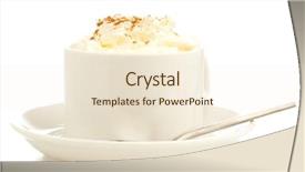  Presentation with irish - Audience pleasing slides consisting of coffee cup isolated backdrop and a cream colored foreground