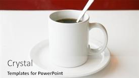  Presentation with black ceramic - Theme with coffee-cup-of-coffee-coffee background and a white colored foreground