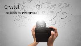  Presentation with doodle - Amazing presentation having coffee gallery - naked hand photo shooting backdrop and a  colored foreground