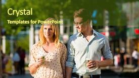  Presentation with cold brew coffee - Colorful PPT layouts enhanced with coffee in the lunch break backdrop and a tawny brown colored foreground