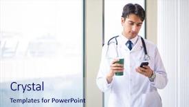  Presentation with window rock az - PPT theme enhanced with coffee laboratory - young handsome doctor standing background and a sky blue colored foreground